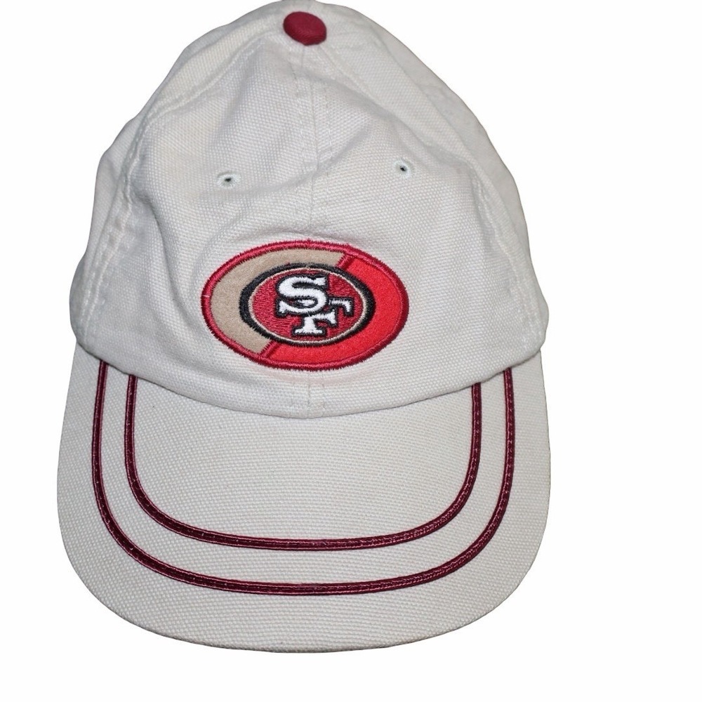 vintage-style‎ San Francisco 49ers cap. Khaki Adjustable Strap